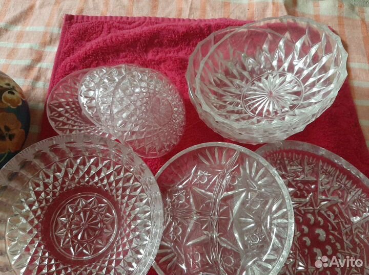 Хрустальная посуда СССР
