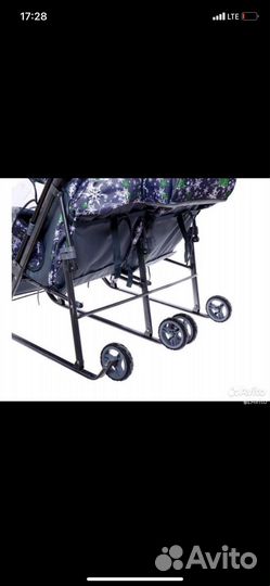 Санки для двойни