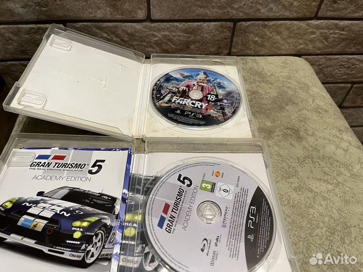 Диски на PlayStation 3