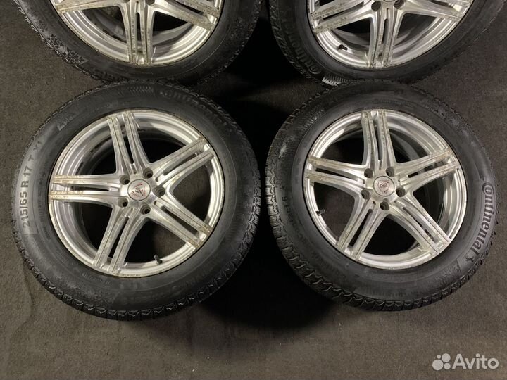 Зимние Колёса VW 215/65 R17 Б/у