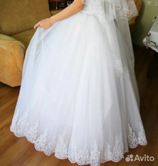 Продам красивое свадебное платье