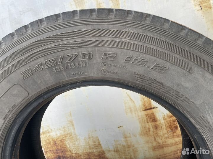 Грузовая резина Кама 245/70 R19.5