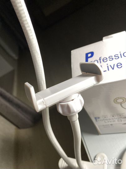 Лампа кольцевая прищепка и держатель