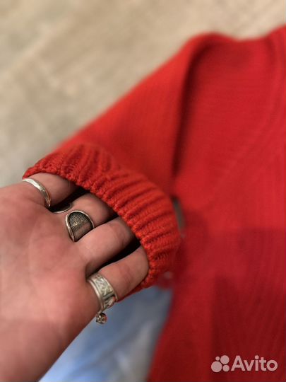 Свитер h&m шерстяной premium