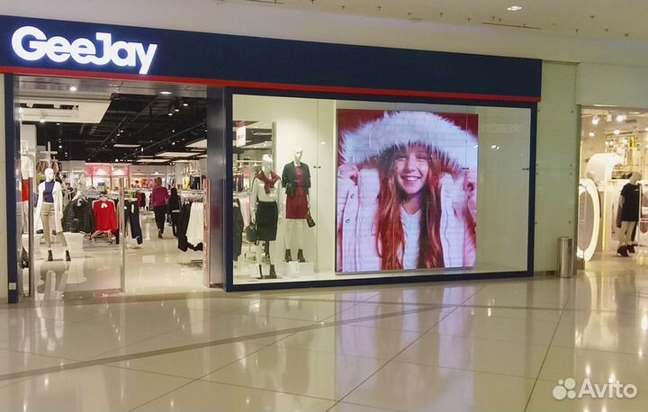 Видеовитрина Светодиодная,фото видео контент