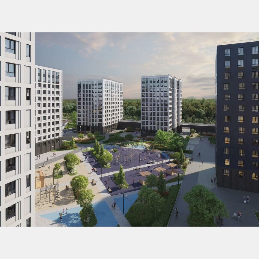 2-к. квартира, 33,2 м², 12/13 эт.