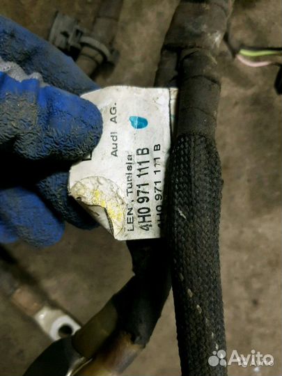 Проводка кассеты радиаторов Audi A8 D4 4H