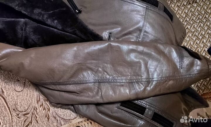 Кожанная куртка/дублёнка натаральная мужская
