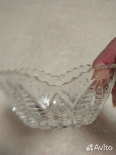 Хрусталь менажница, блюда, ладьи и т.д