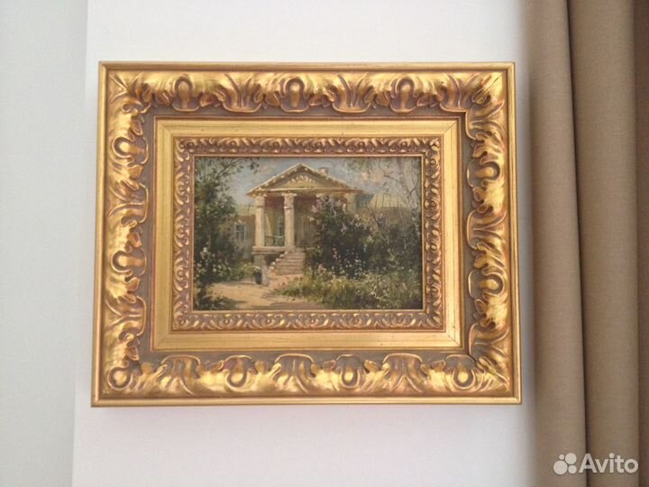 Красивая старая картина