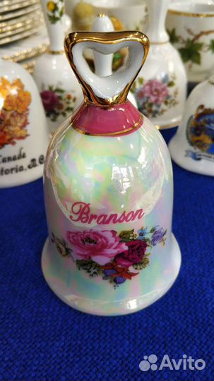 Колокольчик Branson фарфор