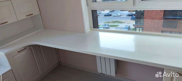 Подоконник из искусственного камня