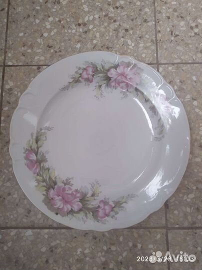 Блюдо большое СССР