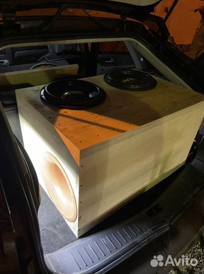 Короб для сабвуфера изготовление