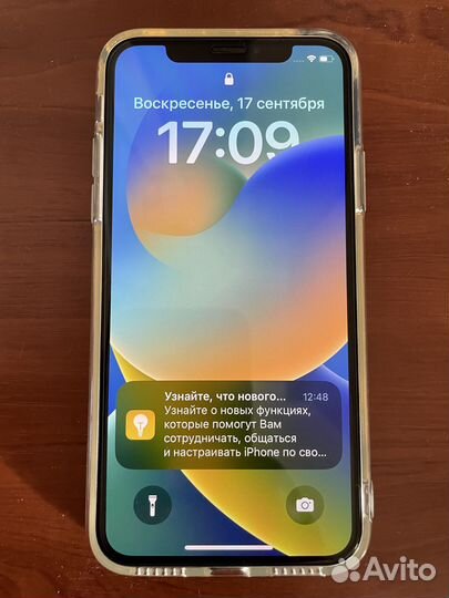 iPhone X в отличном состоянии