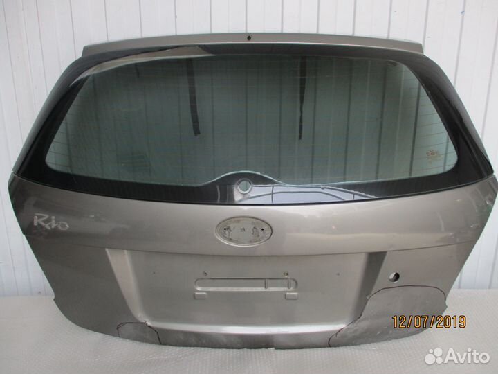 Крышка багажника киа рио хетчбек бу