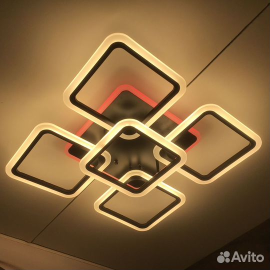 Люстра светодиодная на 20кв\м