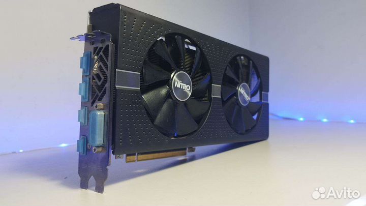 Видеокарта rx 570 8gb sapphire Nitro+
