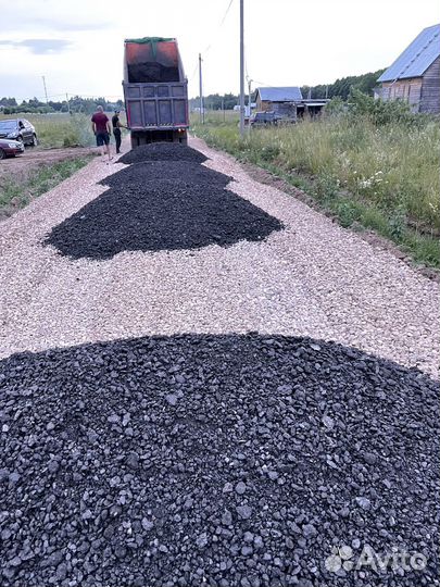 Укладка Асфальт дорожные работы