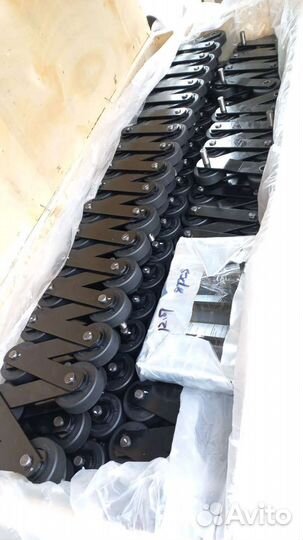 Поручни для эскалатора, тяговые цепи ступеней