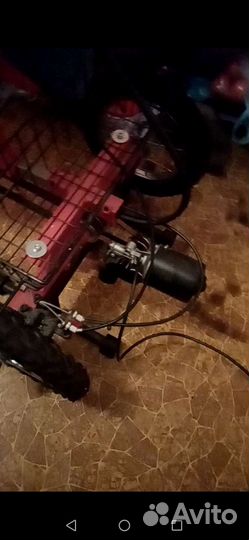 Велосипед Ангел соло 3 м, с электроприводом