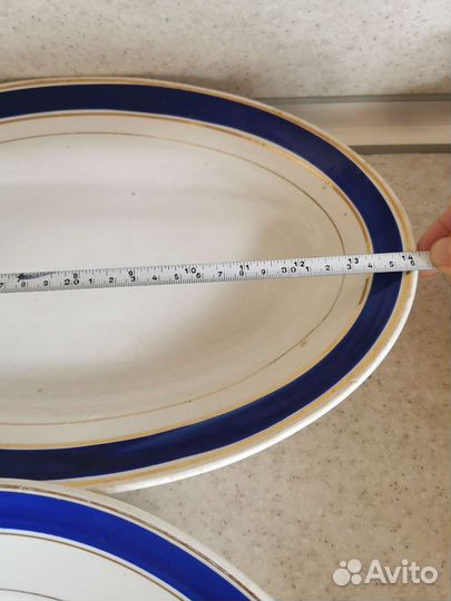 Два больших блюда. Винтаж