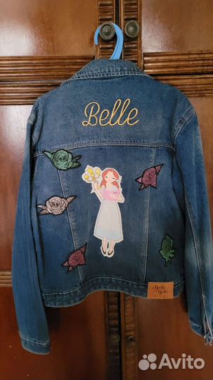 Джинсовая куртка для девочки