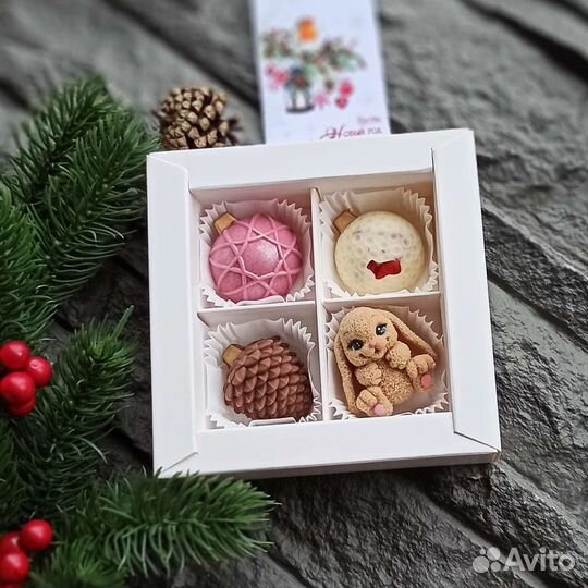 Шоколадные конфеты ручной работы