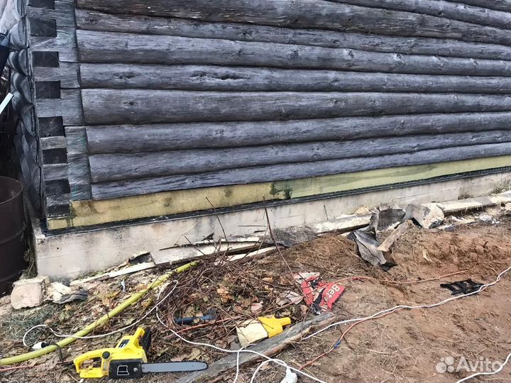 Замена венцов