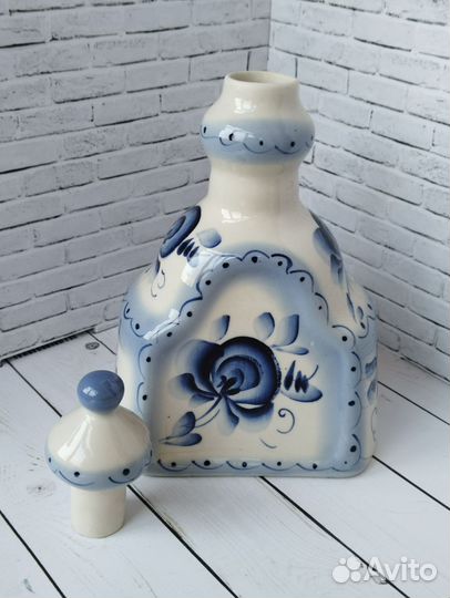 Гжель СССР посуда