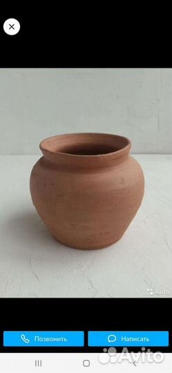 Глиняный горшок для запекания