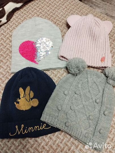 Шапки весна осень 1.5 - 3 года