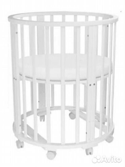 Детская кроватка +матрац+бортик