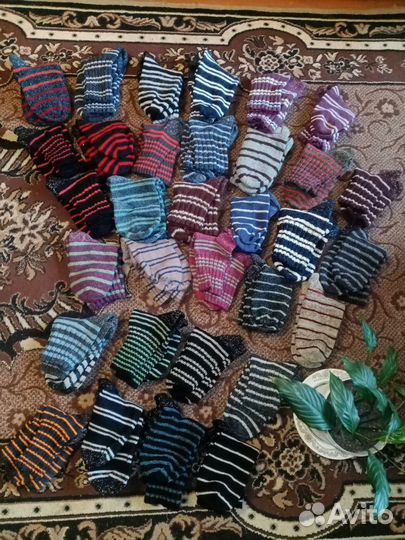 Носки вязаные