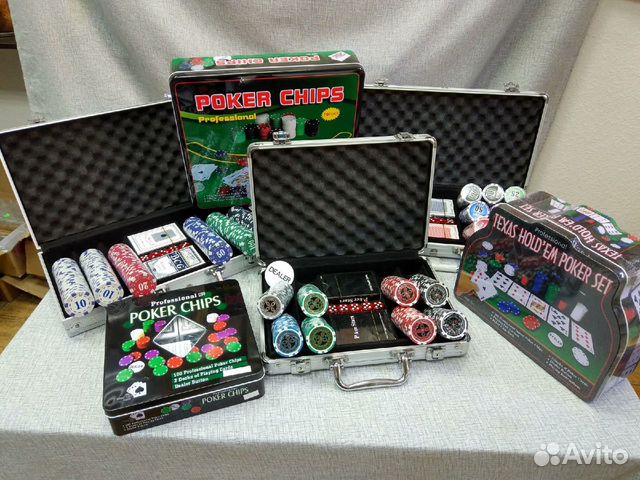 Набор для игры в покер в ассортименте