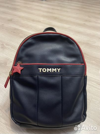 Рюкзак Tommy Hilfiger натуральная кожа оригинал