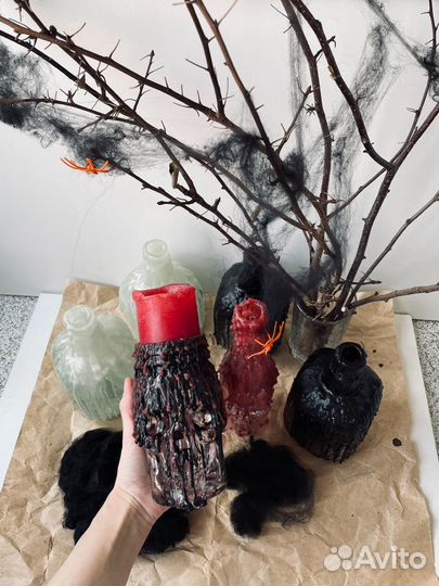 Декорации череп Хэллуин