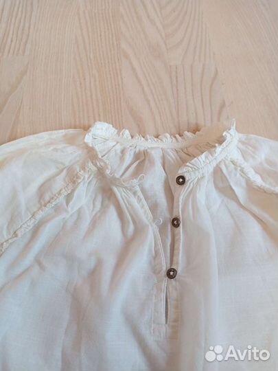 Блузка из батиста для девочки