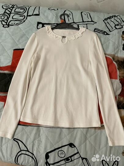 Блузка школьная 134 140 новая