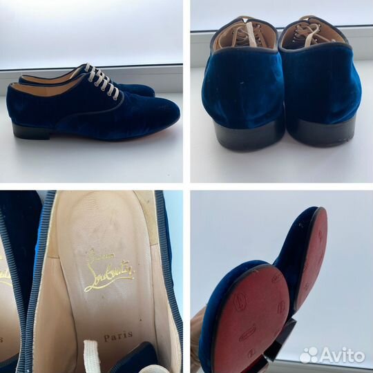 Оксфорды Christian Louboutin 38,5