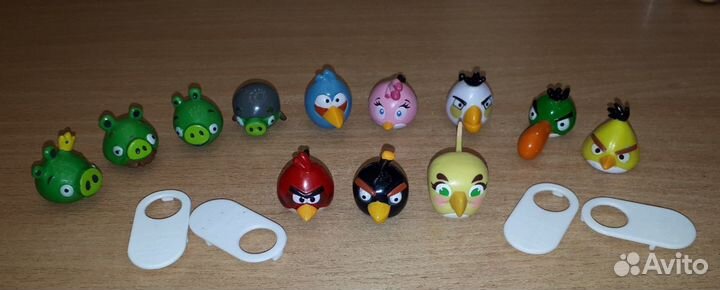 Игрушки из шоколадных яиц Angry Birds Stella