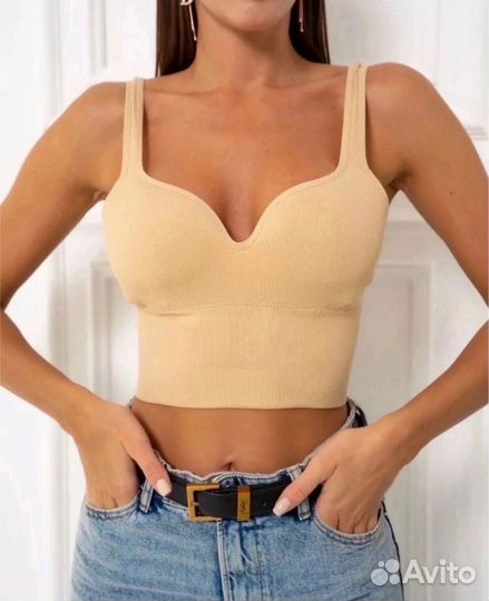 Бюстгалтер топ без косточек