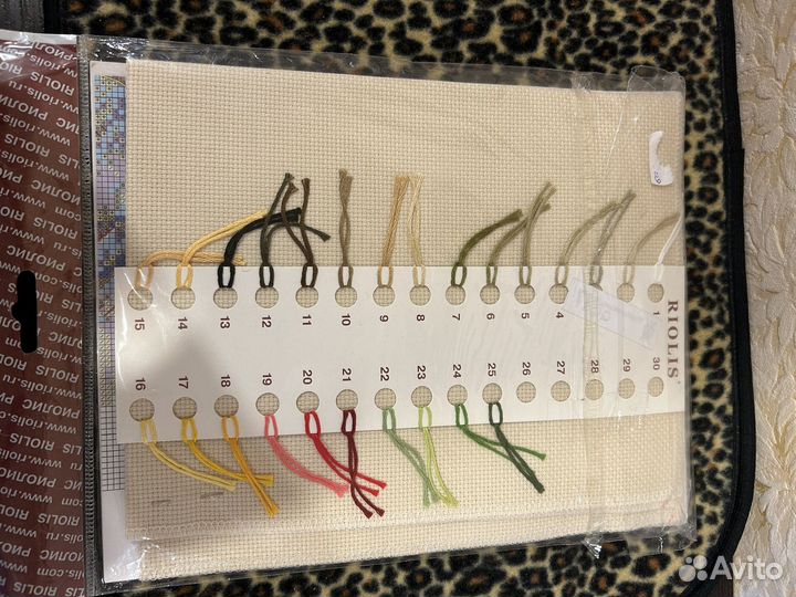 Набор для вышивания крестом риолис