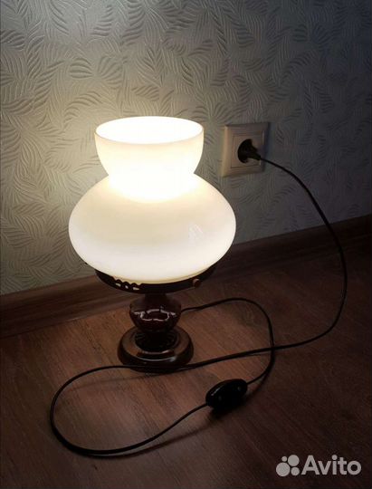 Лампа настольная СССР