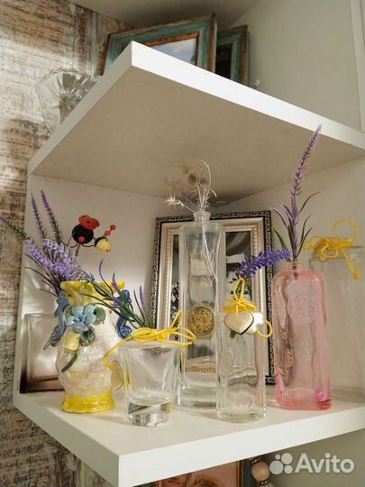 Бутылочки интерьерные/ декор