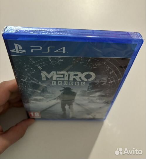 Metro exodus ps4 диск запечатанный