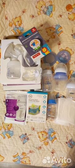 Молокоотсос avent ручной