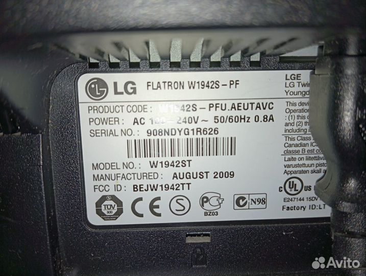 Монитор для компьютера LG