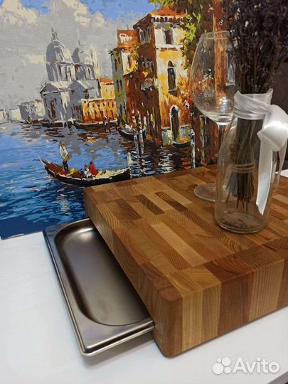 Доска кухонная с гастроёмкостью