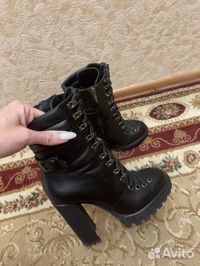 Ботильоны натуральная кожа